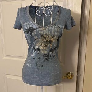 AMERICAN EAGLE T-shirt Size XS Color blue AE Graphic Tee